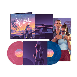 Grand Theft Auto VI: Grand Theft Auto VI - The Album (Indie Exclusive Colored Vinyl) Vinyl 2LP