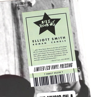 Elliott Smith: Roman Candle (Indie Exclusive Eco Colored Vinyl) Vinyl LP