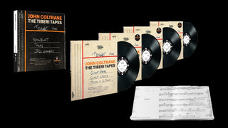 John Coltrane: The Tiberi Tapes Vinyl 4LP - PRE-ORDER - inside boxset details