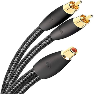 Audioquest: FLX-X RCA Splitters - RCA Female to 2 Male