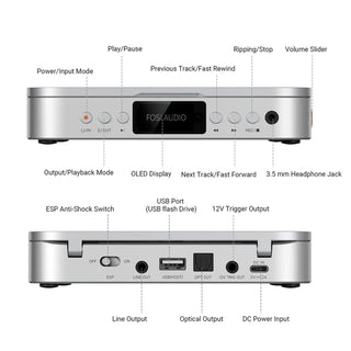 Fosi Audio: Merak CD Player