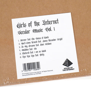 Girls Of The Internet: Secular Music Vol.1 (Colored Vinyl) Vinyl LP