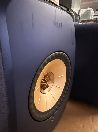 KEF: LSX II Powered Speakers - Blue - Pair (Open Box Special)