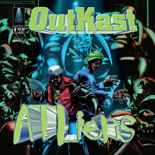 Outkast: ATLiens (Import, Colored Vinyl) Vinyl 2LP Cover