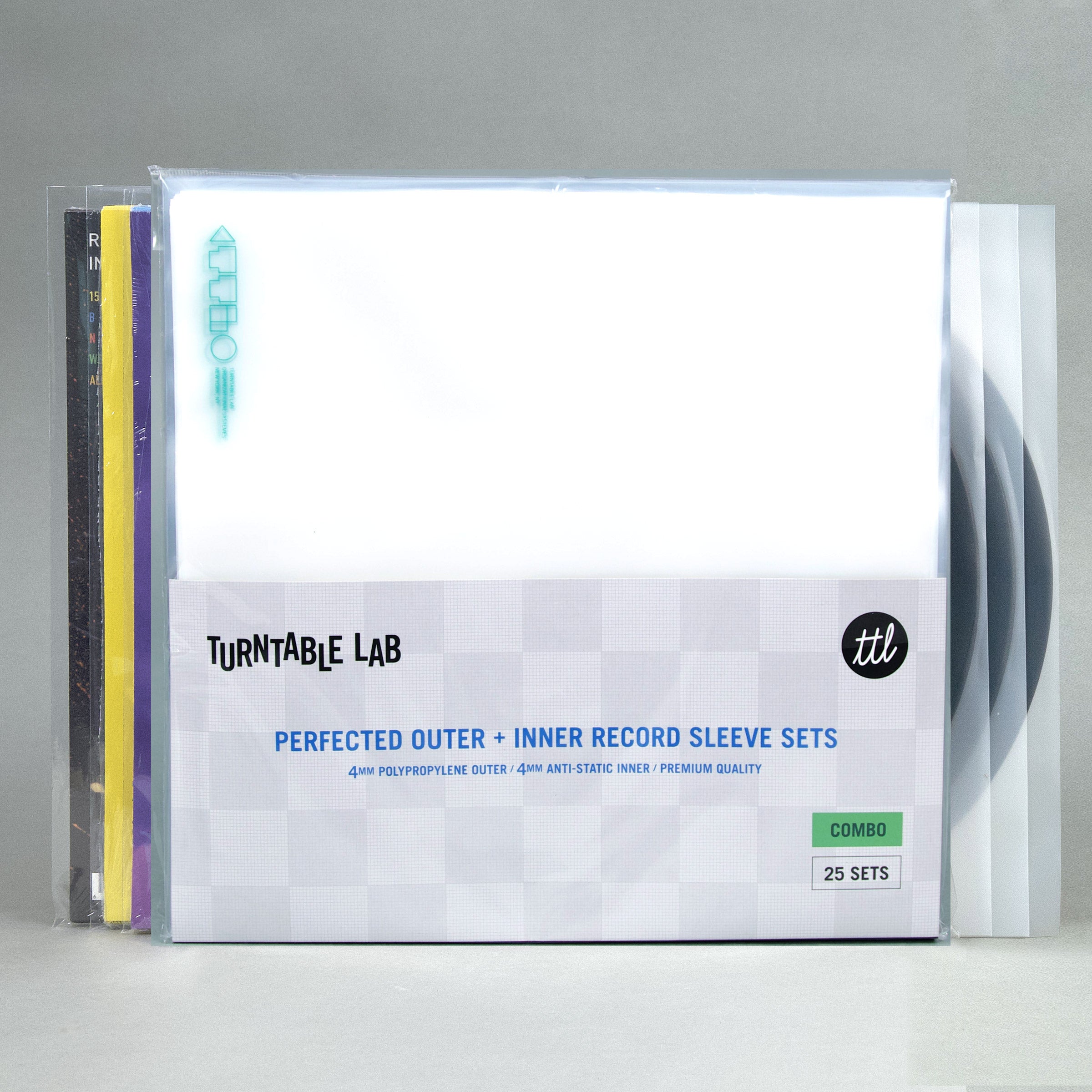Turntable Lab: Perfected Outer / Inner Record Sleeves Combo Pack