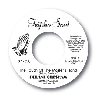 Roland Gresham: The Touch Of The Master's Hand Vinyl 7" - label detail