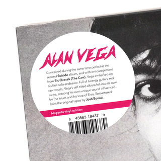 Alan Vega: Alan Vega (Colored Vinyl) Vinyl LP -