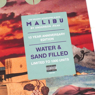Anderson .Paak: Malibu - 10th Anniversary Edition (Water & Sand Filled Colored Vinyl) Vinyl 2LP