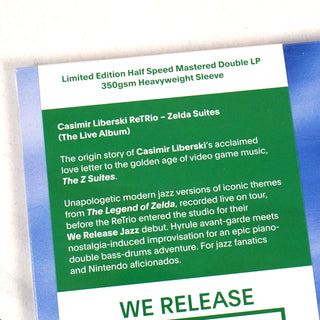 Casimir Libersk ReTRio: Zelda Suites - The Live Album Vinyl 2LP