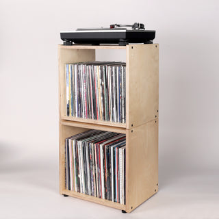 Line Phono: Cube Turntable Stand / Record Storage