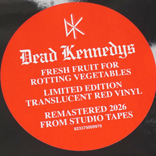 Dead Kennedys: Fresh Fruit For Rotting Vegetables (Indie Exclusive Colored Vinyl) Vinyl LP