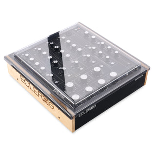 Decksaver: Polycarbonate Dustcover for Ecler Warm4 - angle shot