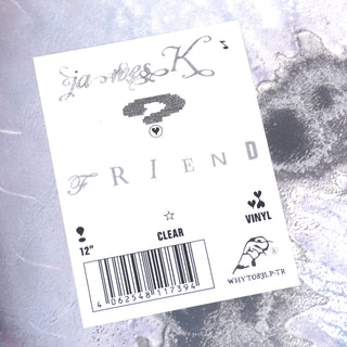 James K: Friend (Colored Vinyl) Vinyl 2LP 