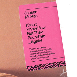 Jensen McRae: I Don't Know How But They Found Me... Again! (Colored Vinyl) Vinyl 2LP