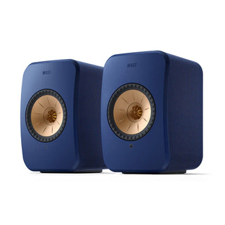 KEF: LSX II Powered Speakers - Blue - Pair (Open Box Special)