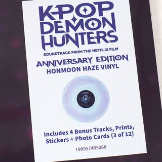 KPop Demon Hunters: Original Soundtrack - Anniversary Edition (Colored Vinyl) Vinyl LP