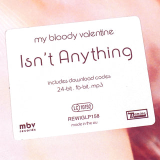 My Bloody Valentine: Isn't Anything (Import) Vinyl LP