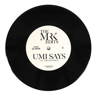 Mr. K: Golden / Umi Says Vinyl 7"