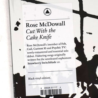 Rose McDowall: Cut With The Cake Knife Vinyl LP
