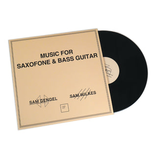 Sam Gendel: Music For Saxofone & Bass Guitar Vinyl LP 