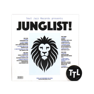 Soul Jazz Records: JUNGLIST! Old Skool Ragga, D&B, Jungle 1993-95 Vinyl 2LP