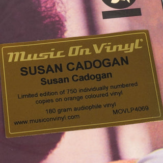 Susan Cadogan: Susan Cadogan (Import, 180g, Colored Vinyl) Vinyl LP