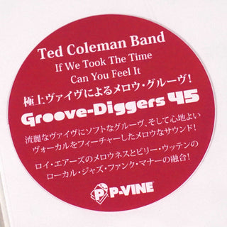Ted Coleman Band: If We Took The Time (Where Do We Go From Here) (Japan Import) Vinyl 7"
