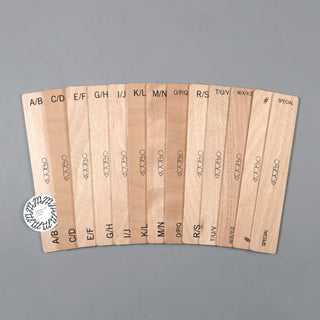 Turntable Lab: Wooden LP Dividers For Vinyl Records - Alpha