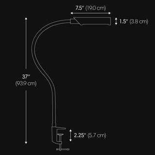 uberlight-flex-clamp-dimensions