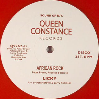 Kim Taylor / Licky: Stump Your Feet / African Rock 12"
