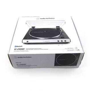 Audio-Technica: AT-LP60XBT-BK Automatic Bluetooth Turntable - Black (Open Box Special)