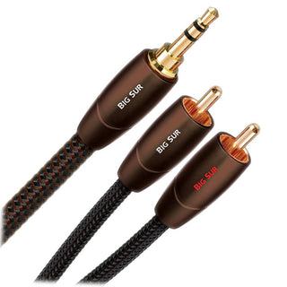 Audioquest: 1.0M Big Sur Audio Interconnect Cable (3.5mm - RCA)