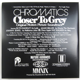 Chromatics: Closer To Grey (Red Colored Vinyl) Vinyl 2LP