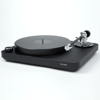 Clearaudio: Concept AiR Black Turntable - Concept Tonearm / Concept Cartridge  (Open Box Special)