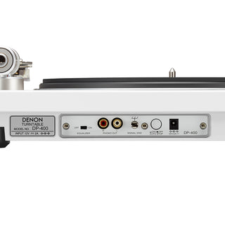 Denon: DP-400 Semi-Automatic Turntable - White