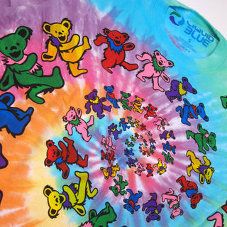 Grateful Dead: Spiral Bears Shirt - Tie Dye