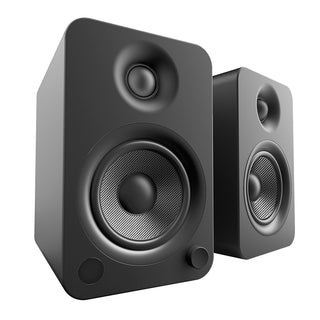 Kanto: YU4 Powered Bookshelf Speakers - Matte Black (YU4MB) (Open Box Special)