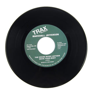 Marshall Jefferson: The House Music Anthem Vinyl 7"