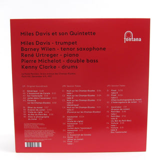 Miles Davis: Ascenseur Pour L'Echafaud Vinyl 3x10" LP