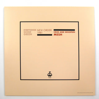 New Order: Everything's Gone Green Vinyl 12"