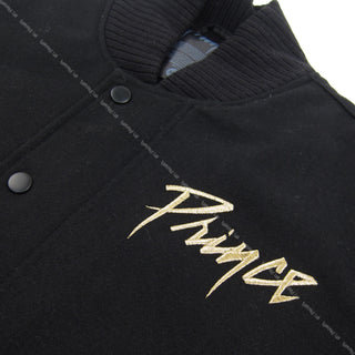 Prince: Symbol Varsity Jacket - Black