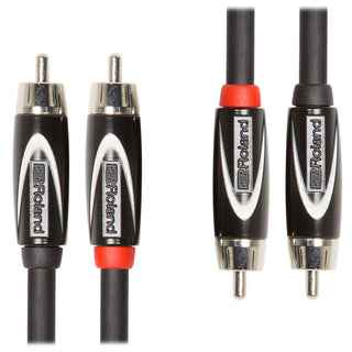 Roland: Black Series Cable - Dual RCA to RCA / 10 ft. (RCC-10-2R2R)