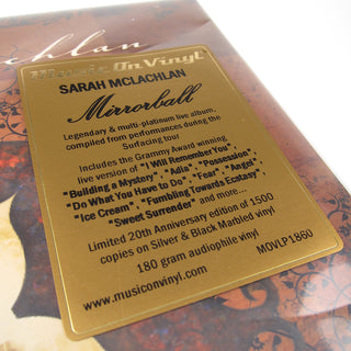 Sarah McLachlan: Mirrorball (Music On Vinyl 180g, Colored Vinyl) Vinyl 2LP