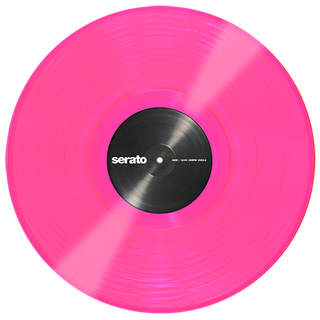 Serato: Performance Series Control Vinyl 2LP - Neon Pink